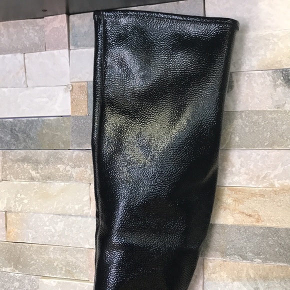 🎁 MICHAEL Michael Kors Cyrus Faux Leather Over-The-Knee Boot - Picture 9 of 14